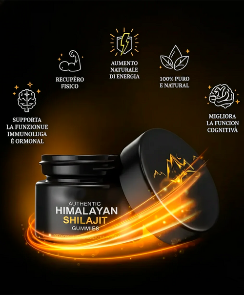 Caramelle Gommose di Shilajit 100% Puro
