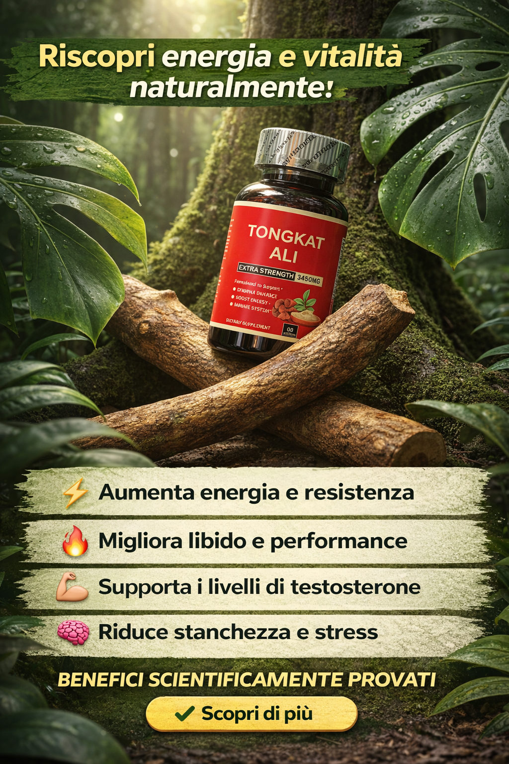 Tongkat Ali Extra Forte - 60 Capsule